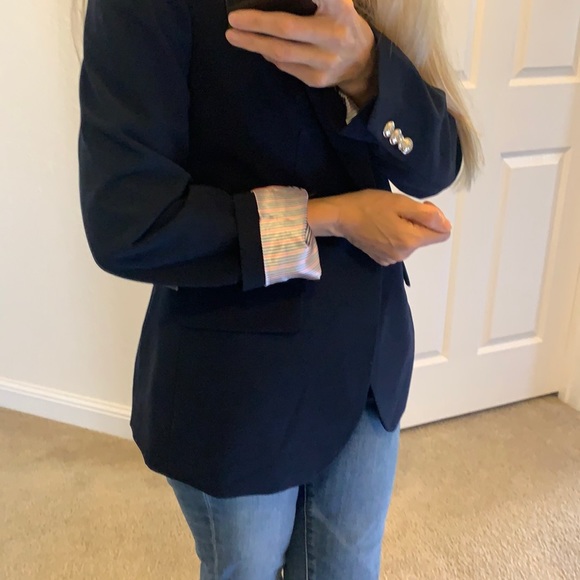 Tommy Hilfiger Navy blue jacket size 6 - Picture 5 of 17